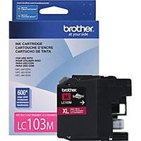 CARTUCHO DE TINTA BROTHER MAGENTA LC103M PARA RENDIMIENTO DE 600 IMPRE