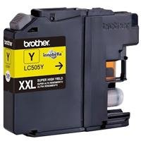 CARTUCHO DE TINTA BROTHER LC505Y AMARILLO PARA SUPER ALTO RENDIMIENTO