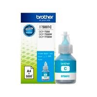 BOTELLA DE TINTA BROTHER CYAN BT5001C DE ALTO RENDIMIENTO DE HASTA 500