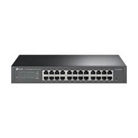 SWITCH INTELIGENTE TP-LINK NO ADMINISTRABLE 24 PUERTOS RJ45 10/100/100