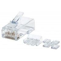 PLUG RJ45,INTELLINET,790536, CAT 6 UTP SOLIDO PRO 80 PZAS