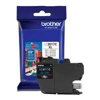 CARTUCHO DE TINTA CYAN BROTHER LC3017C RENDIMIENTO 550 PAGINAS AL 5 DE