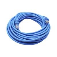 CABLE DE RED UTP CAT5E GHIA 100COBRE AZUL RJ45 7.5M 22.5 PIES PATCH CO