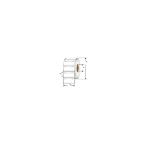 RFID, Rollo Etiqueta, Papel, 97 x 27mm; Smartrac DogBone / UCODE 8, Th